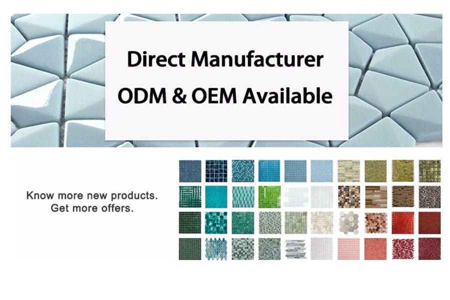 pool mosaic tile for swimming pool