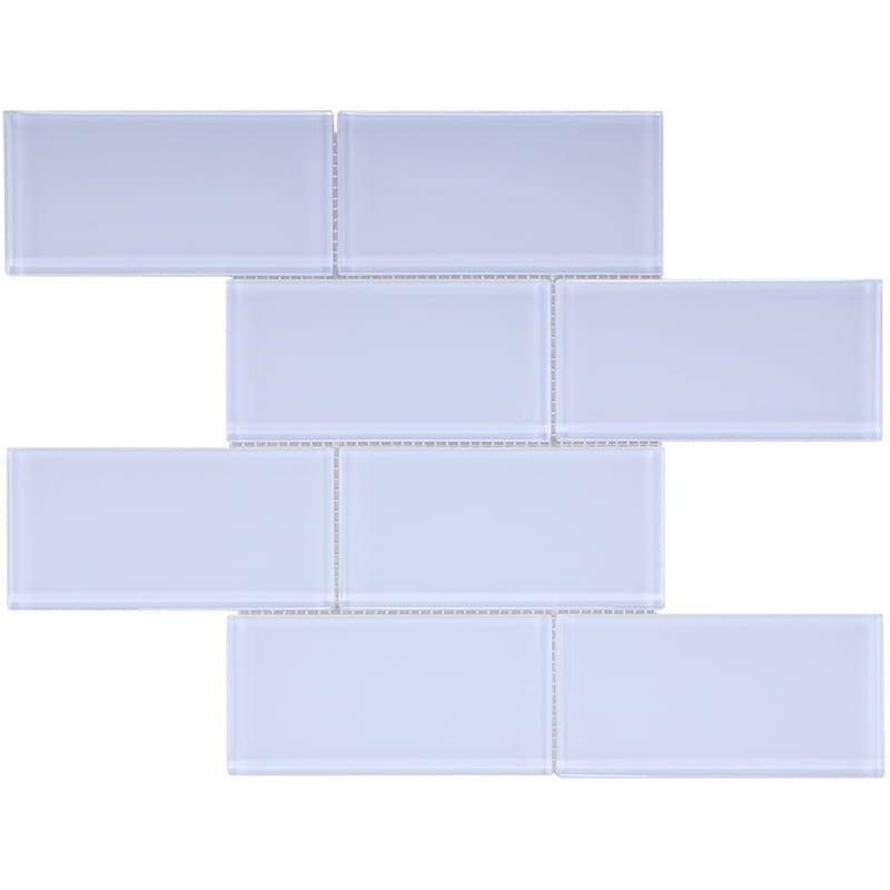 Pure White Subway Tile For Kitchen Backsplash