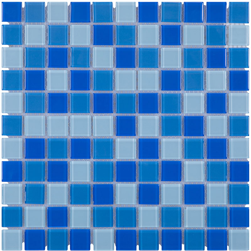 Square Glass Swimming Pool Mosaic