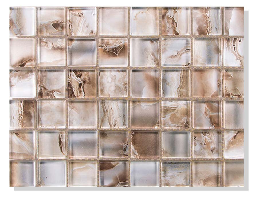 What are the characteristics of decorative material mosaic