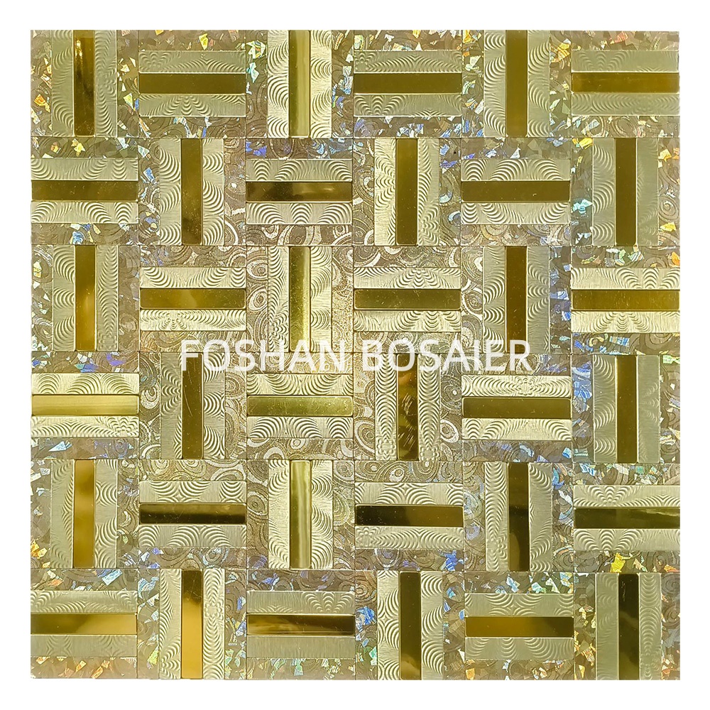 self-adhesive mosaic panels designed for quick, DIY-friendly wall installations